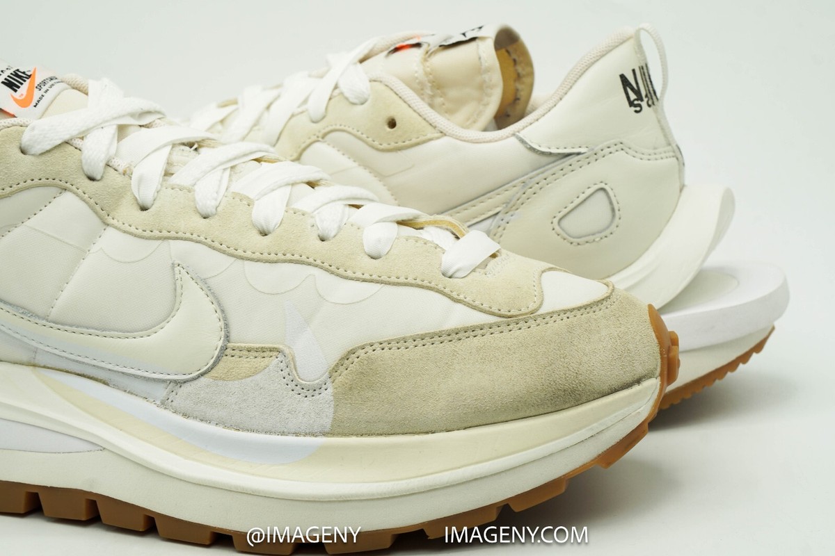 NIKE VAPORWAFFLE SACAI USED SIZE 12 SAIL WHITE GUM DD1875 NIKE VAPORWAFFLE SACAI USED SIZE 12 SAIL WHITE GUM DD1875