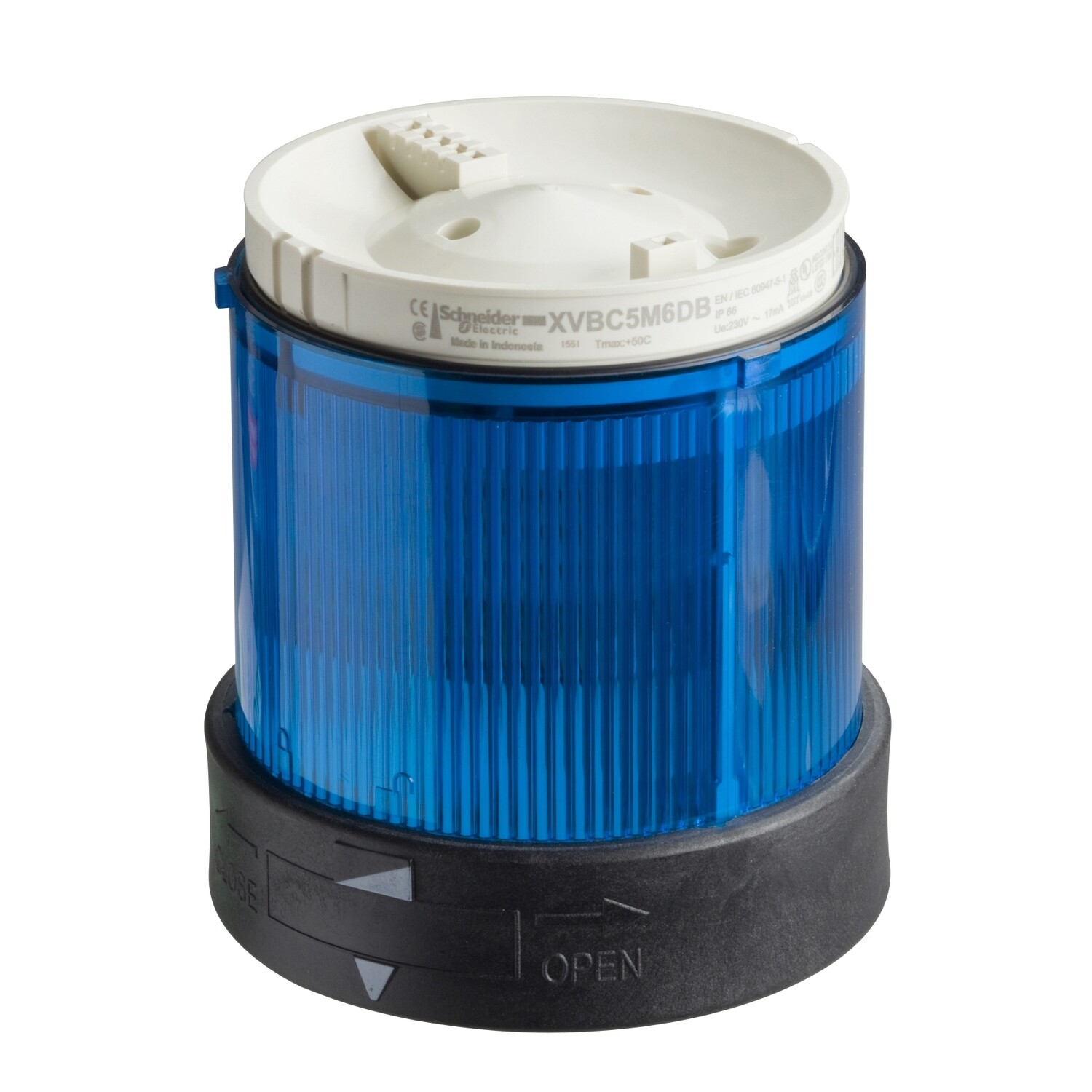 XVBC2B6 Illuminated Blue Lens w- Integrated LED SCHNEIDER / NEW FACTORY SEALED