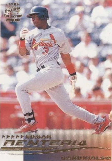 2000 Pacific Crown Collection - Edgar Renteria #234