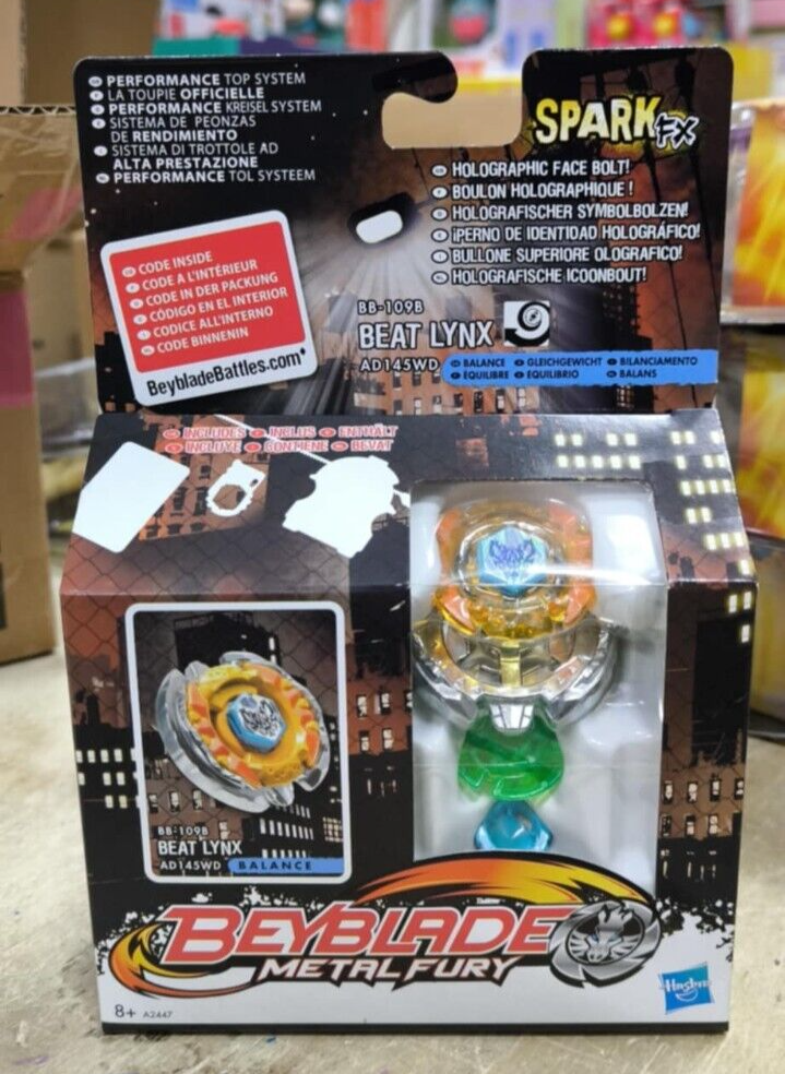 BEYBLADE METAL FURY BEAT LYNX