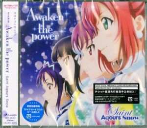 Love Live Sunshine Saint Aqours Snow Awaken The Power Japan Cd E25 Ebay