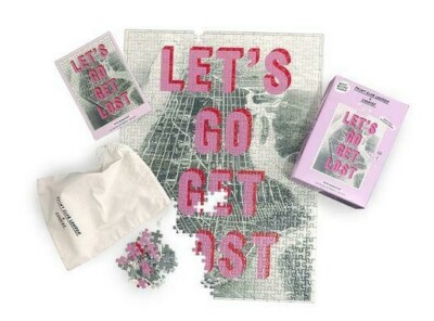 Luckies Jigsaw Puzzle 500 Piece Lets Go Get Lost Mindfulness Print Club Game