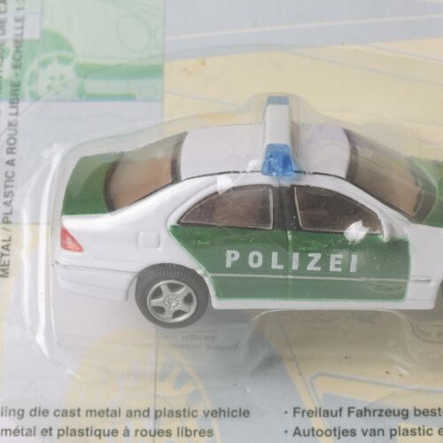 Cararama Hongwell 1/72 Scale, Mercedes-Benz C320 Diecast Polizei Police Car - Picture 3 of 19