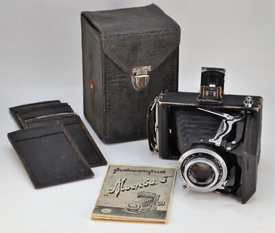 1950 RARE SOVIET USSR MOSKVA-3 MEDIUM FORMAT 6x9 cm CAMERA