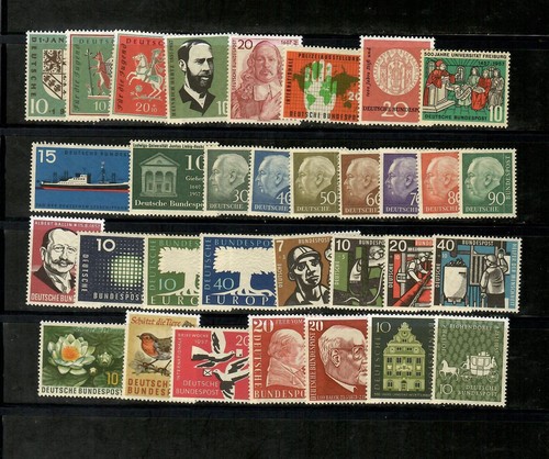 Bundesrepublik: Jahrgang 1957** kpl.