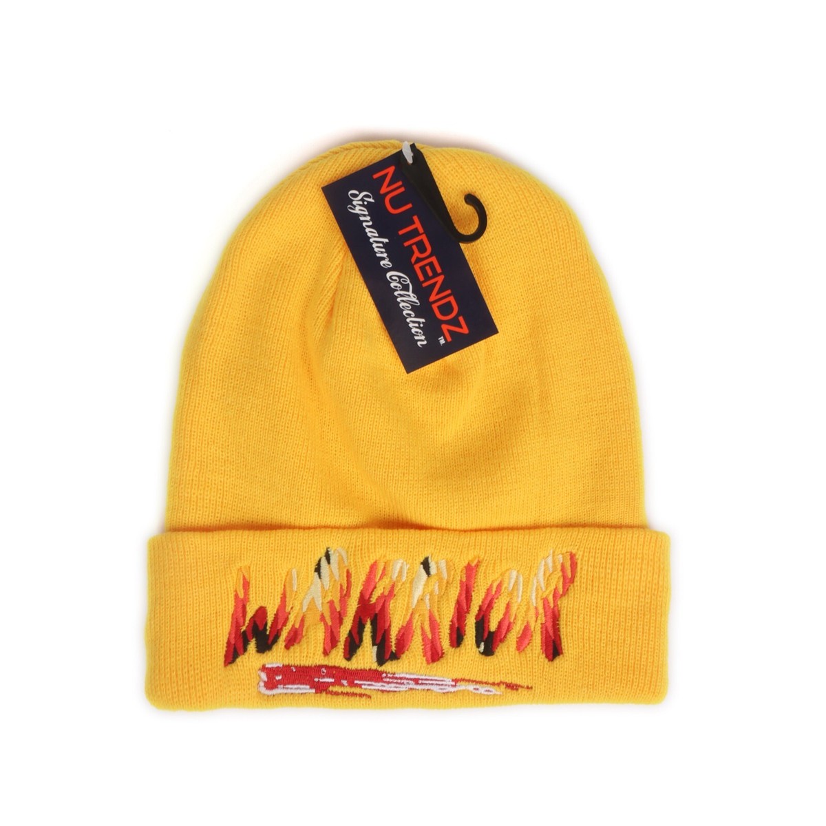 Cuffed Beanie Knitted Embroidered Hat Winter Skull Cap Unisex Chrome Beanie Heartcap Hat Cuffed Knit Cross... From  main image 2