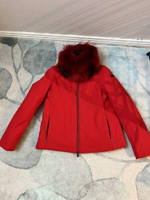 RRP  425 RRD ROBERTO RICCI DESIGNS Down Jacket Size 40 Waterproof Raccoon Collar
