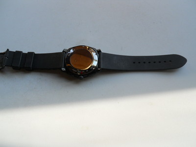 Fossil chronograph men's rubber band 
