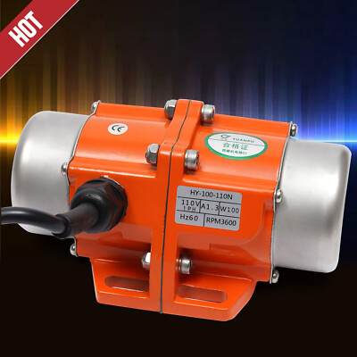 Vibration Motor For Sand Blaster Media Blast Cabinet Table Shaker 110V 100W