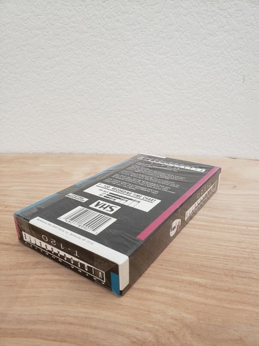 Rare Sealed Vintage New In Plastic Walmart Brand VHS Tape 6 Hours T 120 Prop - Picture 4 of 5