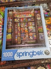 Springbok 1000 Piece Jigsaw Puzzle Groovy Records Complete