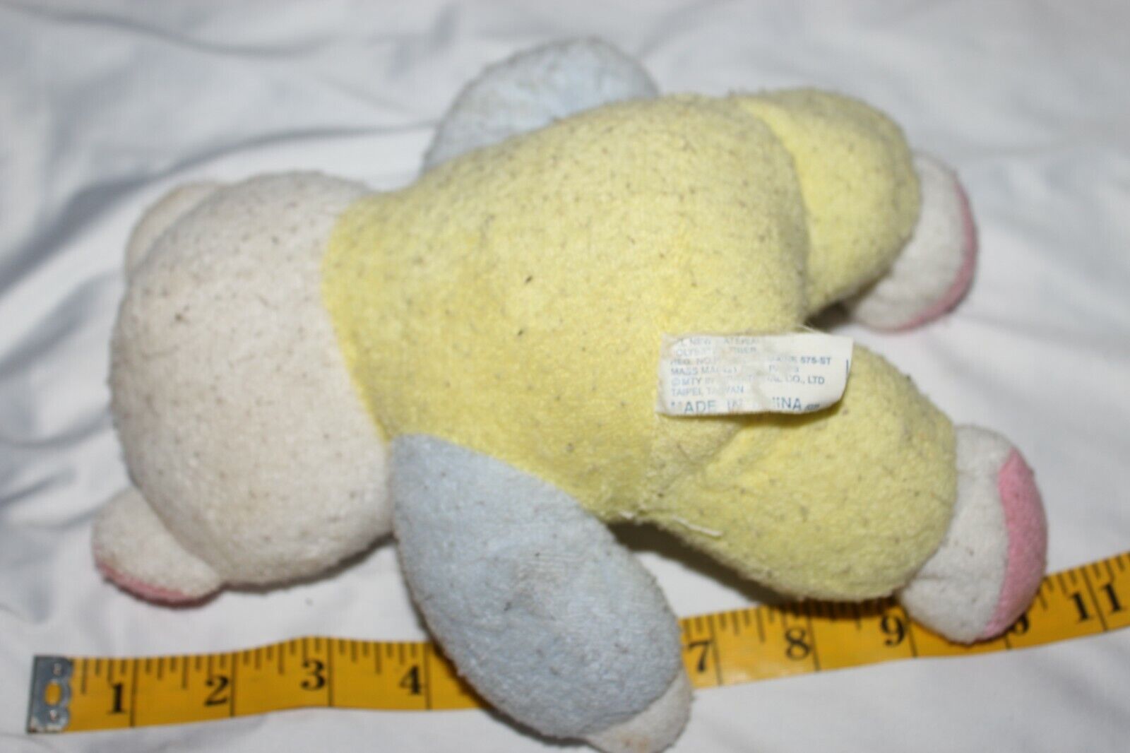 Vintage MTY International Pastel My First Teddy Bear Plush Stuffed Animal 10” Goedkoop, nieuw