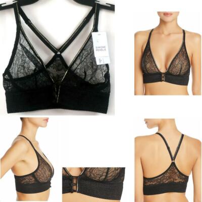 Womens Simone Perele Afterwork Bralette Black Choose Size 15K250 New