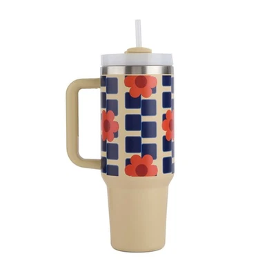 Regatta Termo/Taza de Viaje Diseño Floral Orla Kiely de Aislado (RG12568) - Imagen 1 de 4