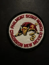 Philmont Scout Ranch Cimarron New Mexico Embroidered Patch NM Boy Scouts BSA NM