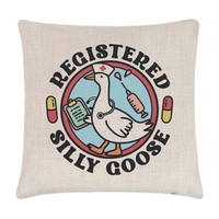 Silly Goose Kissenbezug Nurse Arzt Apotheker Lustiger Witz Mum Geschenk