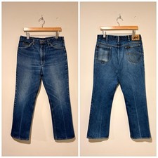 70s 80s vintage Lee 200 riders jeans denim pants talon zipper size 33 541462