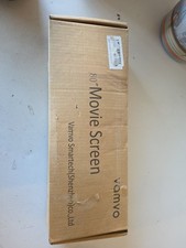 Vamvo 80 Inch Indoor Outdoor Projector Screen with Stand