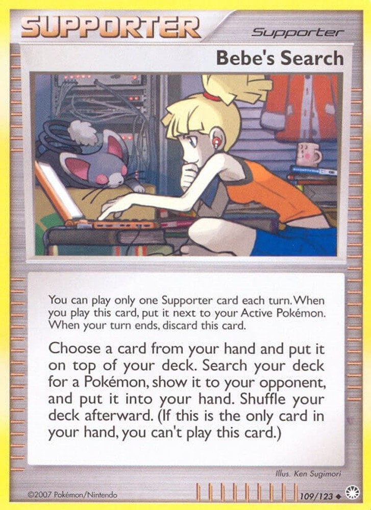 Pokemon Bebe's Search: MT 109/123 NM Ken Sugimori