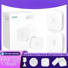 Smart Vibration Sensor Zigbee3.0 Mini Glass Break Detection Alarm Monitor Built