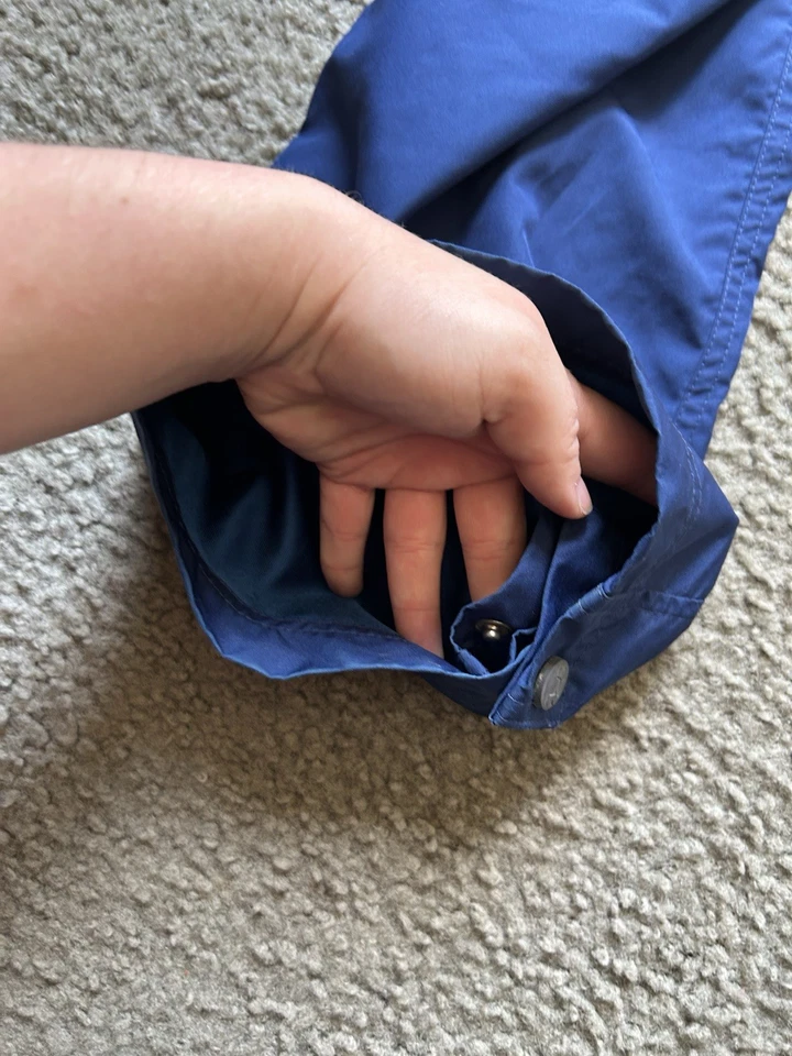 Under Armour 裤子蓝色外套宽松雪地男式大号滑雪板 — 第 3/4 张图片