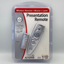 Keyspan TRIPP LITE By Eaton PR-US2 Wireless Presentation Remote Mouse Laser