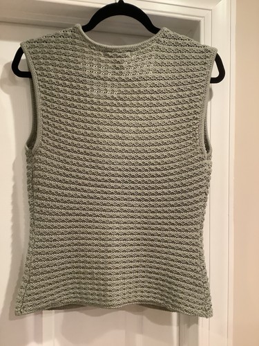 House of Harlow 1960 Green Pant Set With Knit Vest Top Size S, NWT - 第 5/8 張圖片