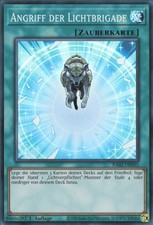 YuGiOh Angriff der Lichtbrigade (V.1) RA02-DE055 Super Rare Deutsch Neu 1st