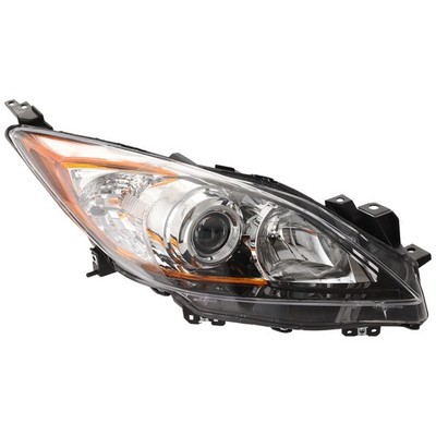 Halogen Headlight Passenger Side Right RH For 2010 2011 2012 2013 Mazda 3