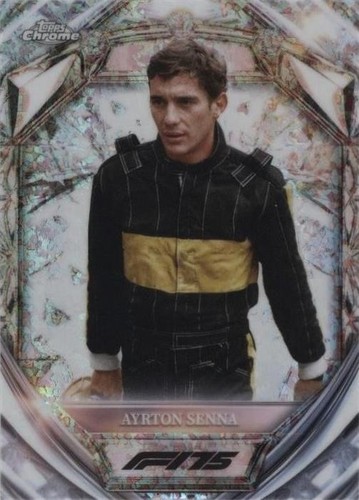 Topps 2025 Formula 1 Legends Ayrton Senna #162 Refractor | eBay