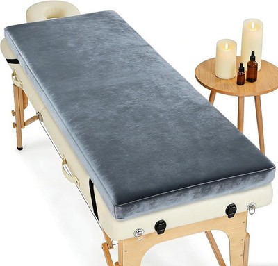 73x28x3 inch Massa Bed Mattr per with Removable Cover, Non-Slip