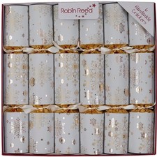Robin Reed H5 Christmas Gold Fizz Trees 6pc 12" Party Crackers 62518.TREES