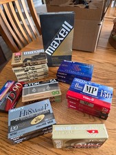Various Audio and Video Cassettes - NOS