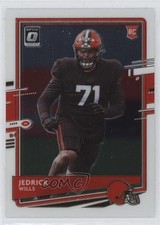 2020 Panini Donruss Optic Rookies Jedrick Wills #119 z6b
