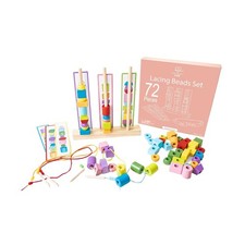 Montessori  Me Stringing Beads for Kids 3-5 - Lacing String Toys f... Fast Ship