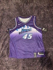 donovan mitchell purple jazz jersey