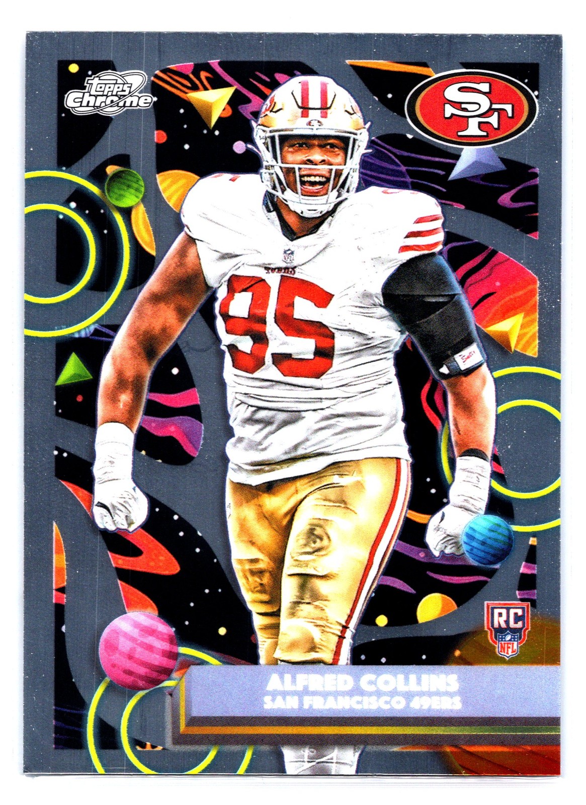 2025 Topps Chrome Cosmic #187 Alfred Collins