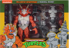 Loose Lot of 2 NECA TMNT Cartoon Teenage Mutant Ninja Turtles Action Figures