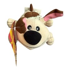 Vintage Disney Store Mulan Little Brother Dog Bean Bag Plush NWT