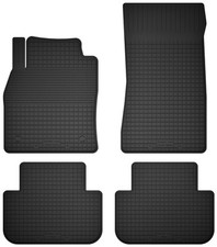 Gummifußmatten für: BMW X7 G07 (bj. 2018-) Schwarz Automatten 4-tlg set