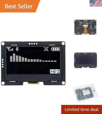 2.42'' 128x64 OLED Display Module 2.42 Inch OLED LCD Display Module IIC I2C 4 ...