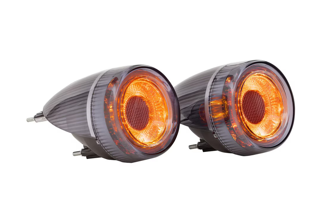 Ferrari F430 2005-2010 Morimoto Smoked XB LED Tail Lights Rear Lamp Upgrade Pair