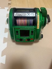 Mulinello elettrico Miyamae Miya Epoch Command CX-5 1x-5 12V con cavo dal Giappone AS-IS