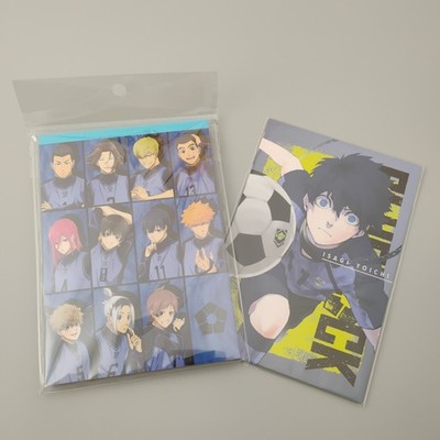 Blue Lock Lot of 2 Postcard Set of 6 + Memo Pad w/Sticker sheet Movic Sun-Star