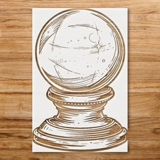 Enchanted Witchcraft Designs Stencil for Creative Projects - StencilAir