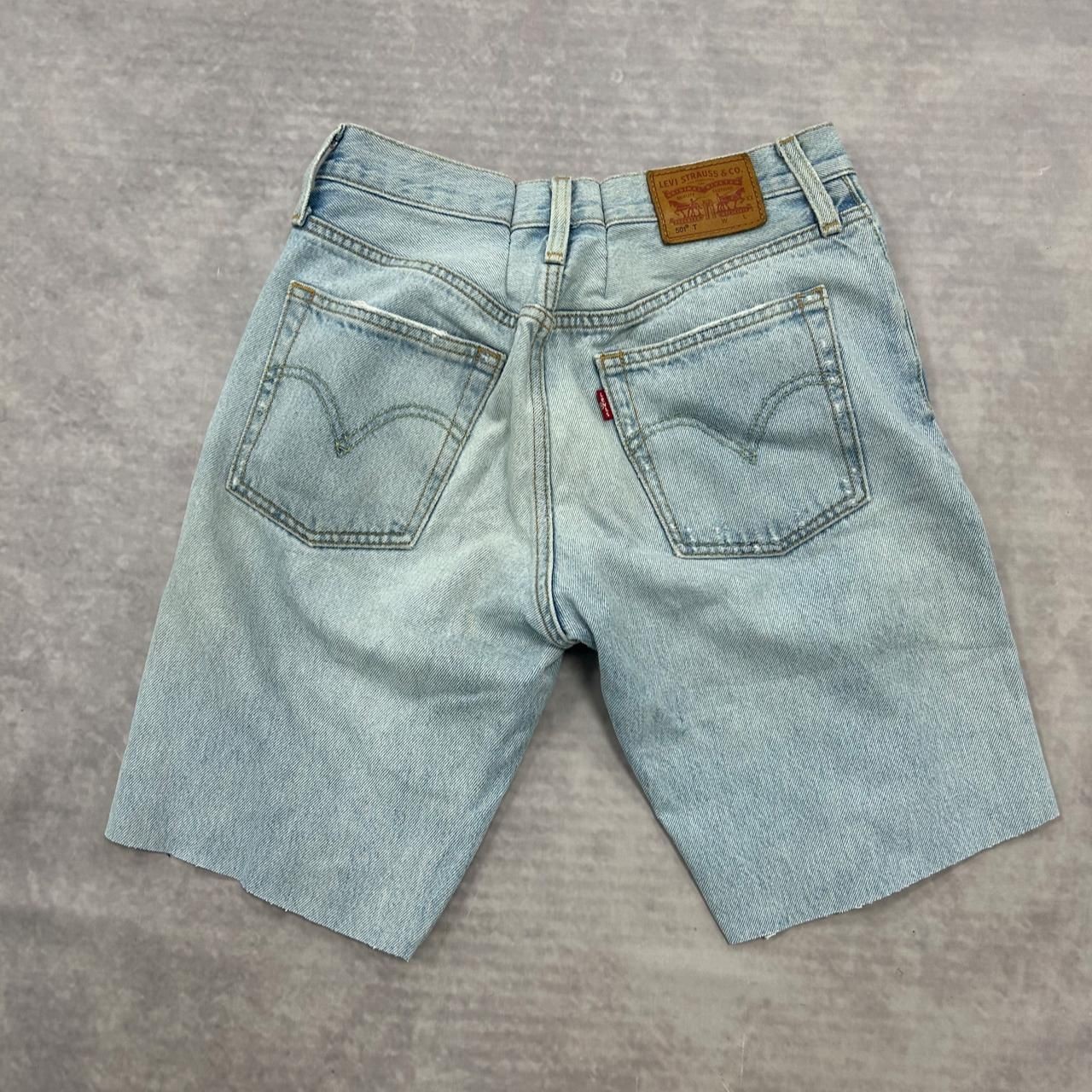 Levi's Shorts Levi 501 Cut Off Denim Shorts Men's 26 thumbnail 5