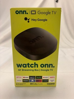 onn. 4K Streaming Box | Google TV Media Player