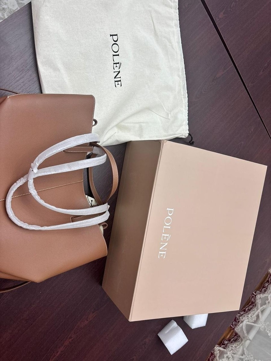 Polene Cyme Camel Big Size Leather Bag .Polene Camel Big Size | eBay
