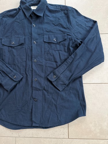 Taylor Stitch The Surplus Shirt Field Navy Reverse Sateen Mens Field Jacket 44 - Afbeelding 5 van 13