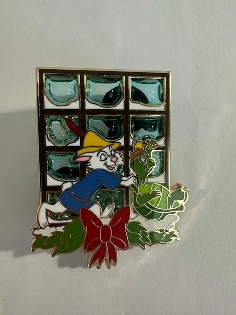 Skippy Toby the Turtle Advent Calendar Mickey's Christmas Carol Disney Pin A7